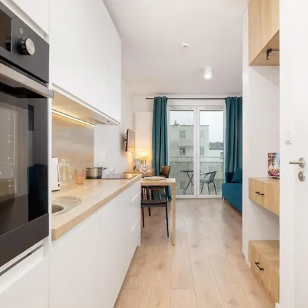 Saska Blu Studio Z Balkonem Podgorze By Renters Apartment *
