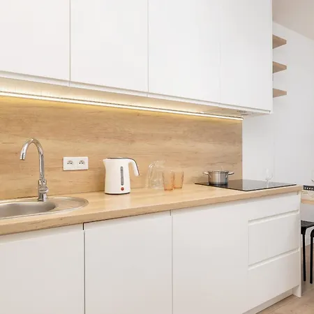 Apartament Saska Blu Studio Z Balkonem Podgorze By Renters Kraków